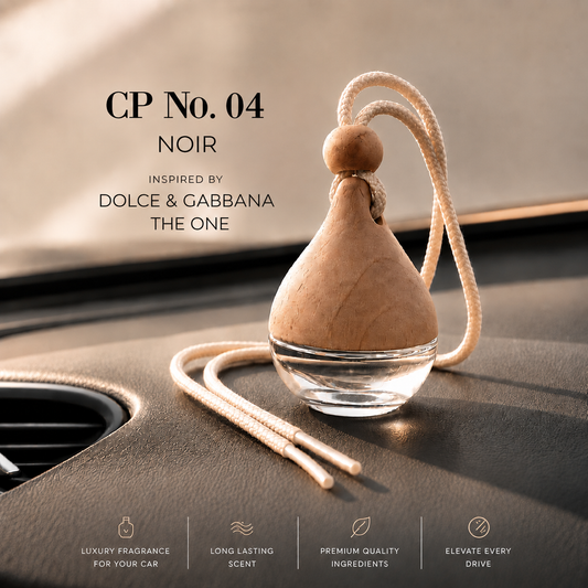 Cp No 4 Car perfume Noir inspired by Dolce & Gabbana The One